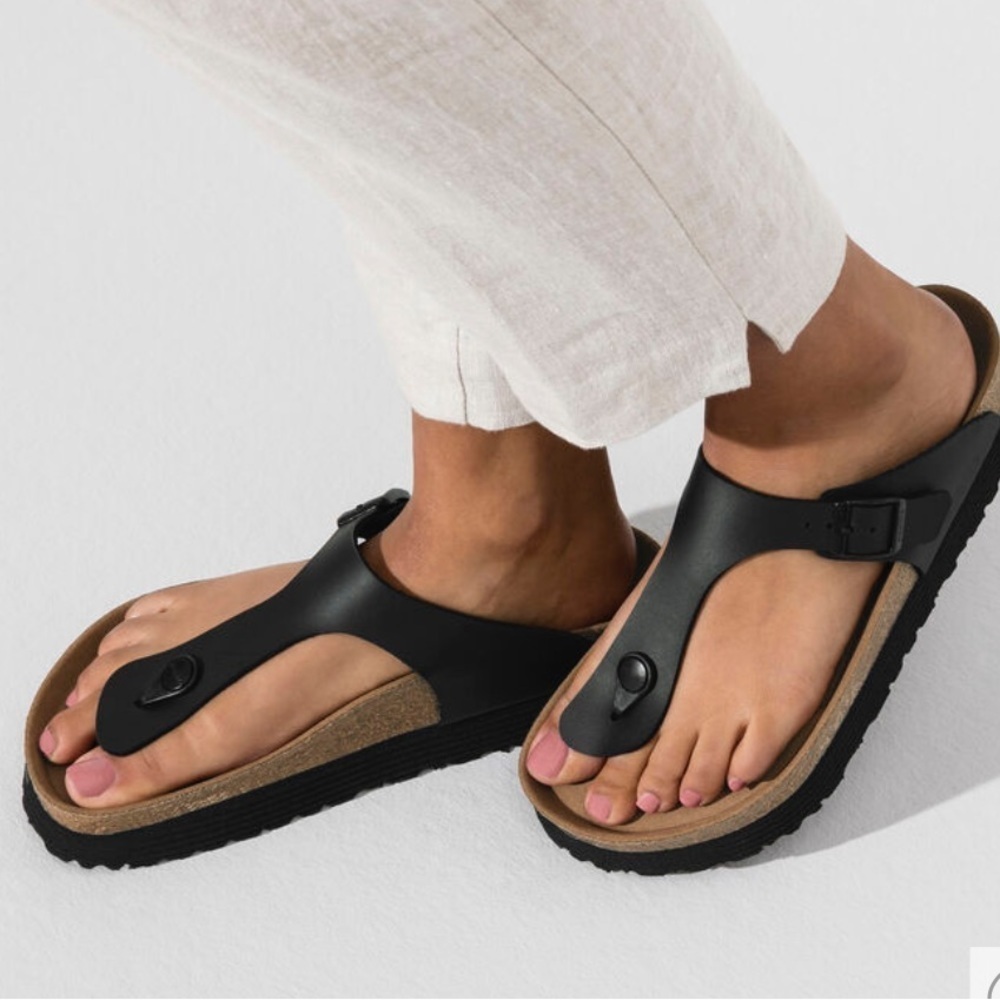 Birkenstock Papillio Platform Gizeh Size 5 NWT